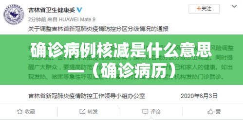 确诊病例核减是什么意思—(确诊病历) 确诊病例核减是什么意思—(确诊病历)