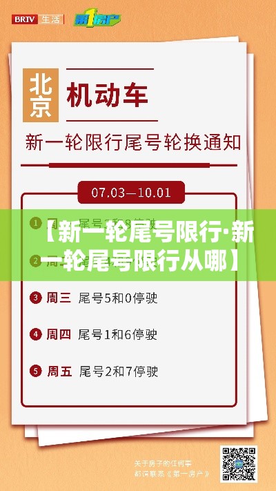 【新一轮尾号限行·新一轮尾号限行从哪】 【新一轮尾号限行·新一轮尾号限行从哪】