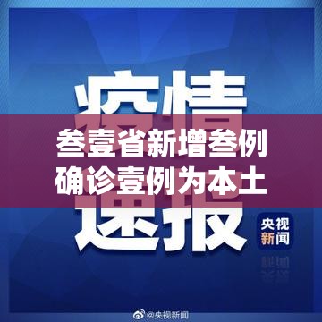 叁壹省新增叁例确诊壹例为本土病例 → 叁壹省份新增本土确诊 叁壹省新增叁例确诊壹例为本土病例 → 叁壹省份新增本土确诊