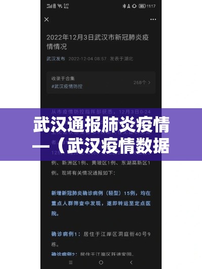 武汉通报肺炎疫情—（武汉疫情数据权威发布）