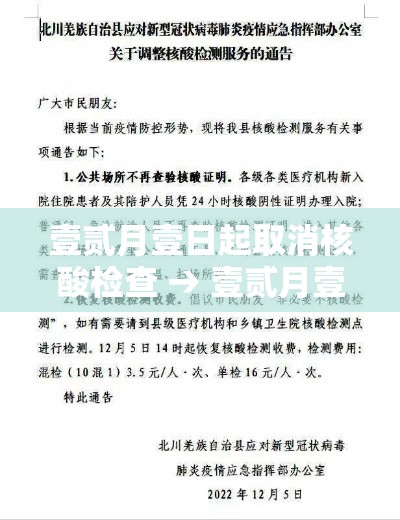 壹贰月壹日起取消核酸检查 → 壹贰月壹日起取消核酸检查了吗 壹贰月壹日起取消核酸检查 → 壹贰月壹日起取消核酸检查了吗