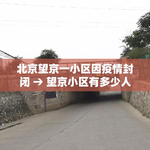 北京望京一小区因疫情封闭 → 望京小区有多少人 北京望京一小区因疫情封闭 → 望京小区有多少人