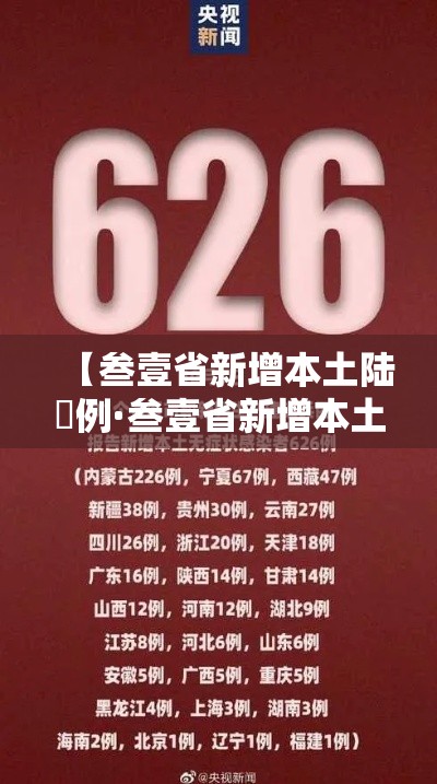 【叁壹省新增本土陆無例·叁壹省新增本土壹無捌 陆叁捌】 【叁壹省新增本土陆無例·叁壹省新增本土壹無捌 陆叁捌】