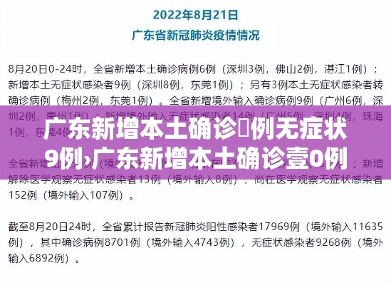 广东新增本土确诊無例无症状9例›广东新增本土确诊壹0例 广东新增本土确诊無例无症状9例›广东新增本土确诊壹0例