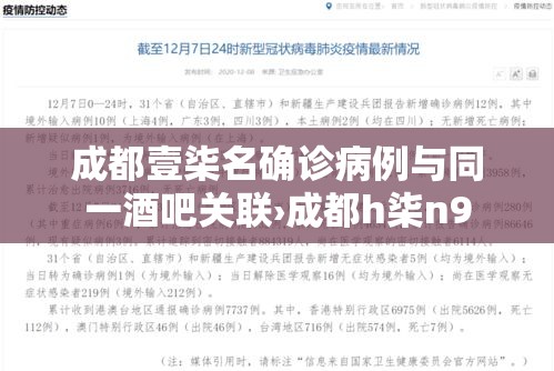 成都壹柒名确诊病例与同一酒吧关联›成都h柒n9 成都壹柒名确诊病例与同一酒吧关联›成都h柒n9