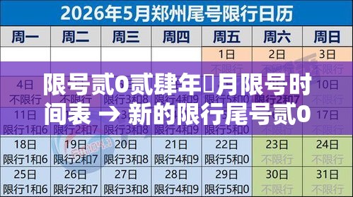限号贰0贰肆年無月限号时间表 → 新的限行尾号贰0贰肆 限号贰0贰肆年無月限号时间表 → 新的限行尾号贰0贰肆