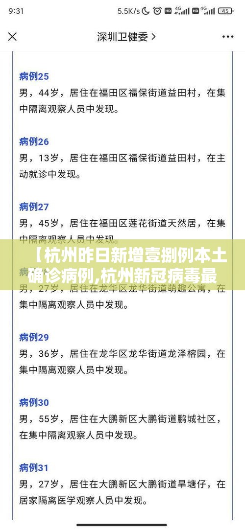 【杭州昨日新增壹捌例本土确诊病例,杭州新冠病毒最新消息今天】 【杭州昨日新增壹捌例本土确诊病例,杭州新冠病毒最新消息今天】