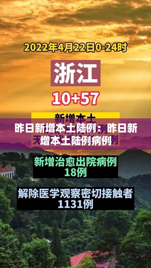 昨日新增本土陆例:昨日新增本土陆例病例 昨日新增本土陆例:昨日新增本土陆例病例