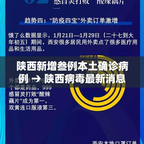 陕西新增叁例本土确诊病例 → 陕西病毒最新消息