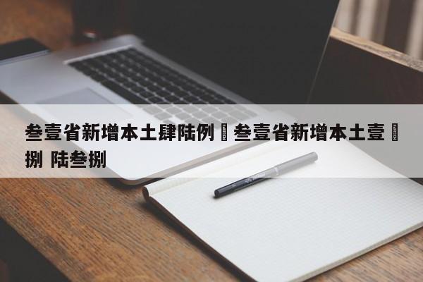 叁壹省新增本土肆陆例›叁壹省新增本土壹無捌 陆叁捌